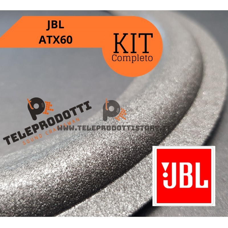 JBL ATX60 Kit di riparazione per sospensioni woofer midrange in foam bordo e colla ATX 60 ATX-60