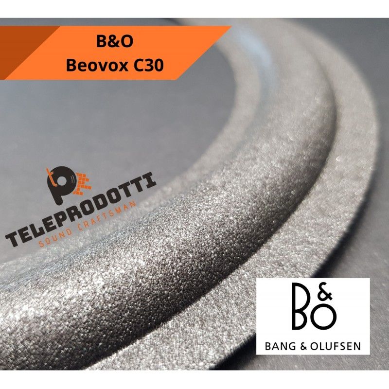 B&O Beovox C30 Sospensione bordo di ricambio in foam per woofer Bang & Olufsen C-30