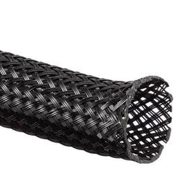 Guaina espandibile intrecciata per cavi calza NERO diametro 10mm