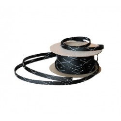 Guaina espandibile intrecciata per cavi calza NERO BIANCO diametro 4mm antitaglio