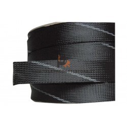 Guaina espandibile intrecciata per cavi calza NERO GRIGIO diametro 15mm antitaglio