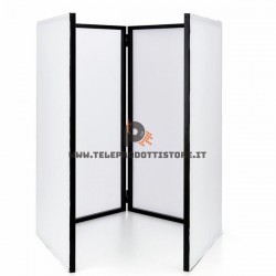 ZZDJSCR Zzipp Screen per consolle DJ lycra copertura pieghevole con borsa