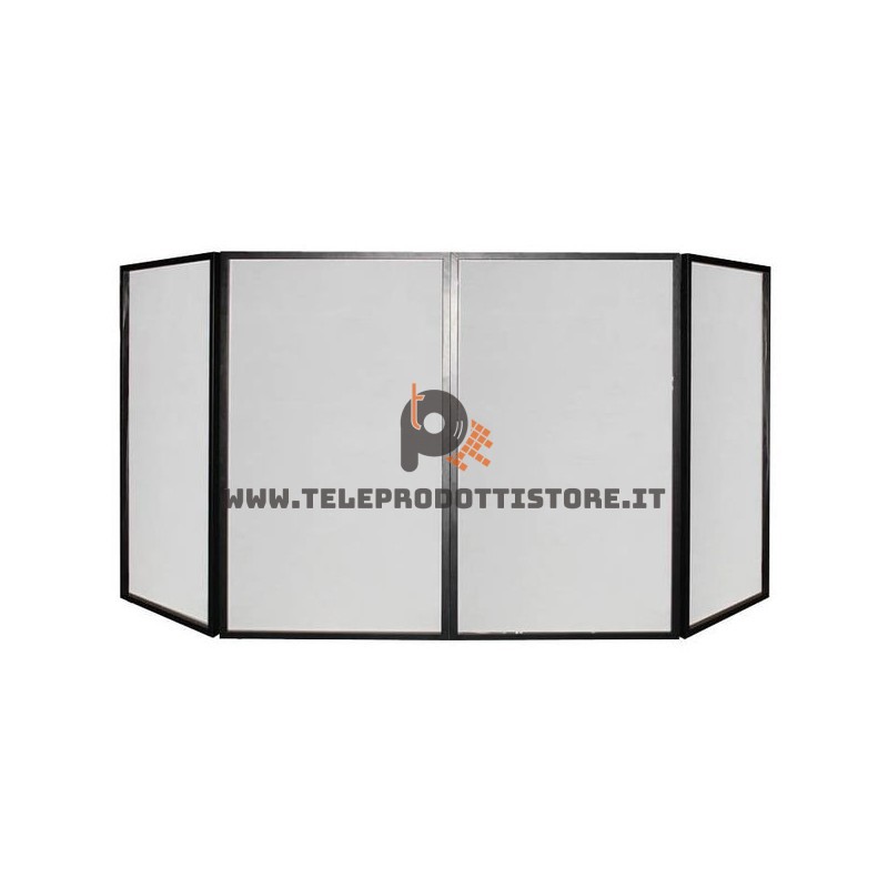 ZZDJSCR Zzipp Screen per consolle DJ lycra copertura pieghevole con borsa