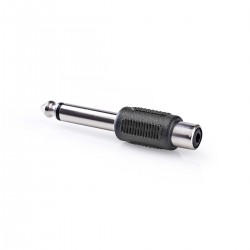 Adattatore RCA femmina jack 6,3 mm TS maschio mono segnale audio