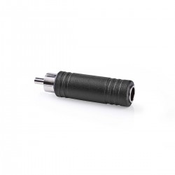 Adattatore jack 6,3 mono femmina su RCA maschio audio segnale