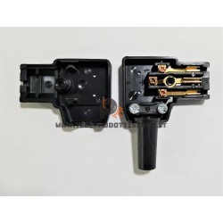 Presa Alimentazione IEC C13 VDE Femmina volante 10A/250V Angolata Nero