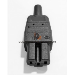 Presa di alimentazione IEC C13 VDE in rame spina connettore femmina 3 poli volante