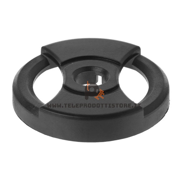 Adattatore 45 giri nero per giradischi piatti vinile disco dischi