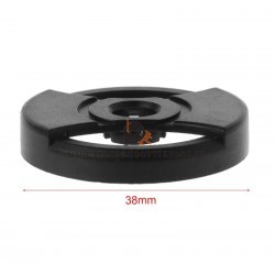 Adattatore 45 giri nero per giradischi piatti vinile disco dischi