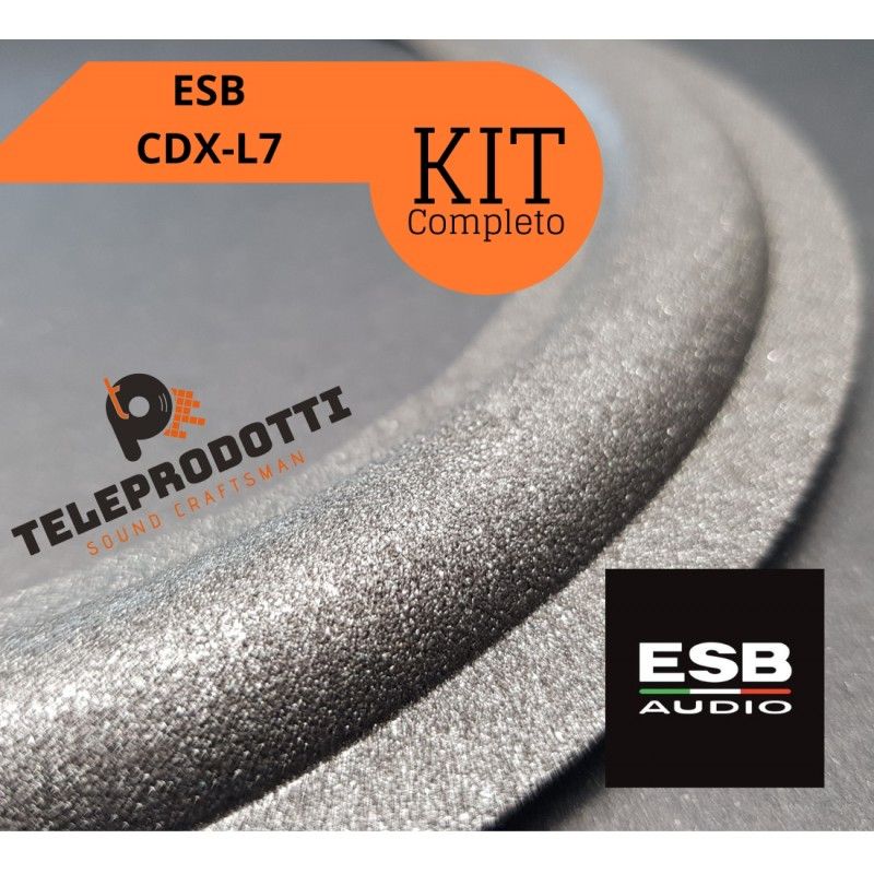 ESB CDX L7 KIT Sospensioni di riparazione per woofer e midrange in foam bordo e colla CDX-L7