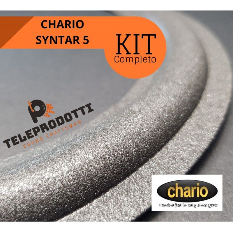 CHARIO SYNTAR 5 KIT Sospensioni di riparazione per woofer in foam bordo e colla