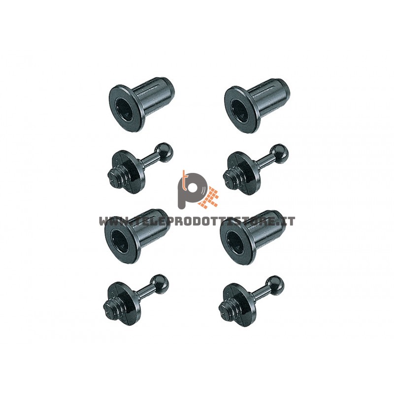 YAC210 Ciare Kit di 4 audioclip piccoli 10mm per griglie diffusori acustici audio clip YAC210 Ciare Kit di 4 audioclip piccoli 10mm per griglie diffusori acustici audio clip