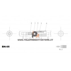 Terminali connettori a banana per diffusori box casse banane cavo da 4 mm