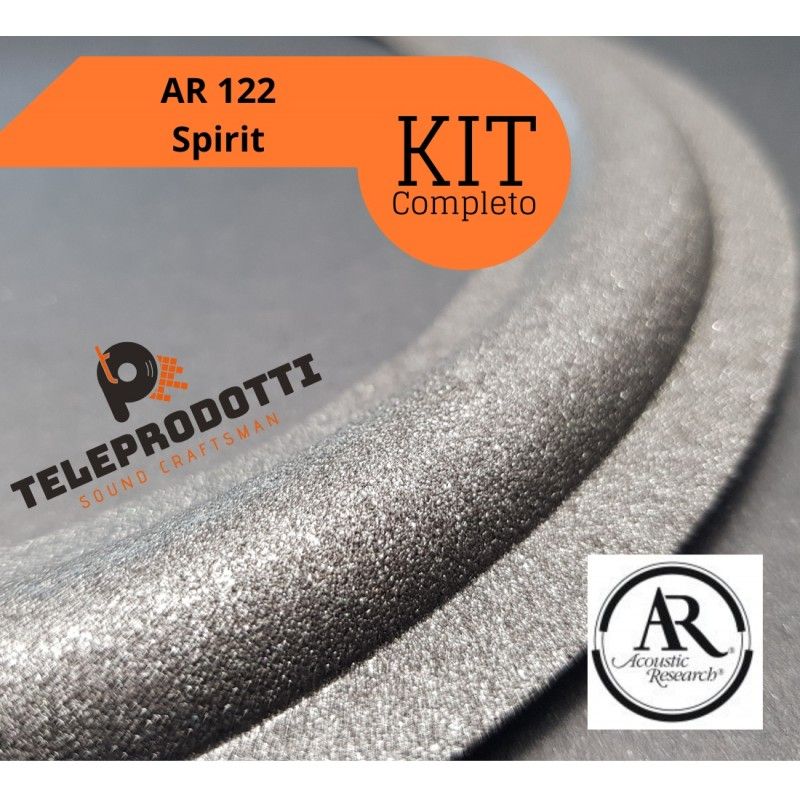 AR 122 SPIRIT KIT Sospensioni di riparazione per woofer in foam bordo e colla Acoustic Research AR122