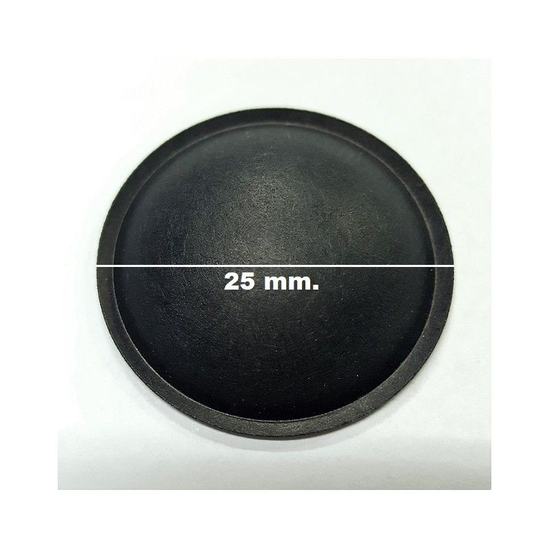 Cupola parapolvere 25 mm. copripolvere di ricambio per woofer tweeter