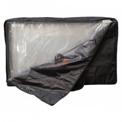 ZZDJSCR Zzipp Screen per consolle DJ lycra copertura pieghevole con borsa