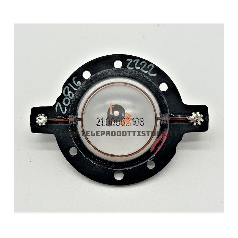B&C MMDDE58 Membrana di ricambio tweeter driver 5FCX44 6FHX51 8 ohm