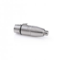 Adattatore XLR femmina su RCA femmina per segnale audio