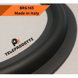 BRG165 Sospensione di ricambio per woofer midrange in gomma bordo 165 mm. 16,5 cm. 6"
