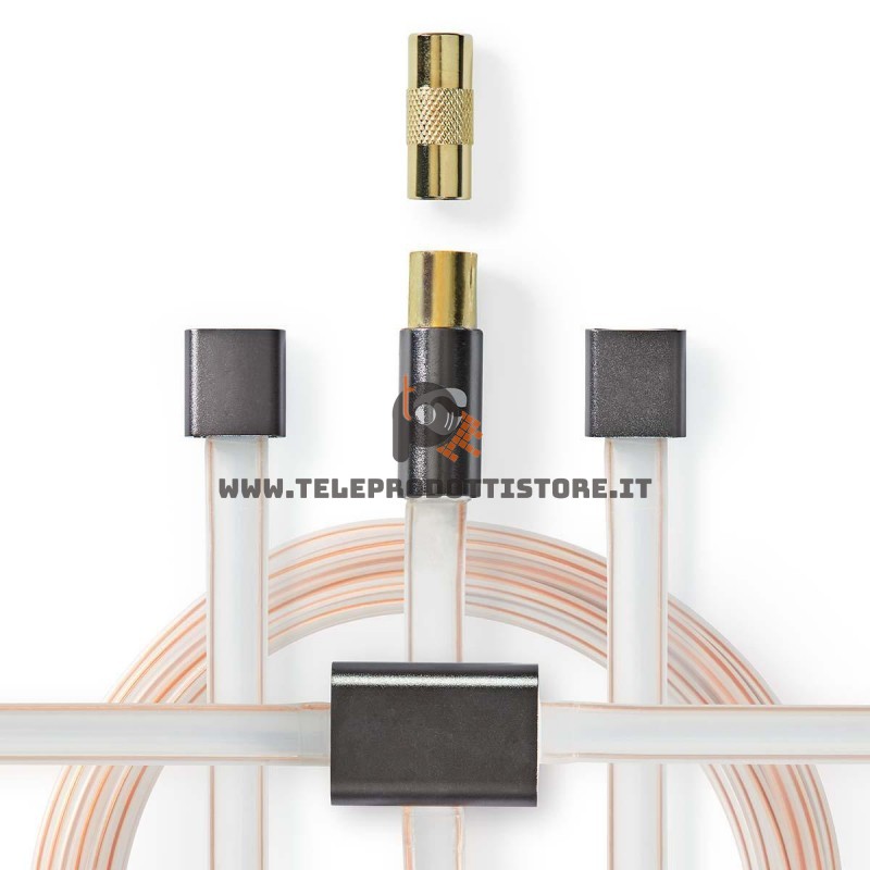 Antenna per radio FM VHF HI FI Premium HIFI sintonizzatore tuner dipolo