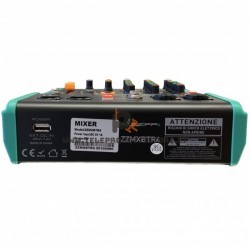 ZZMXBTR4 Zzipp mixer audio 4 canali bluetooth USB con effetti dsp