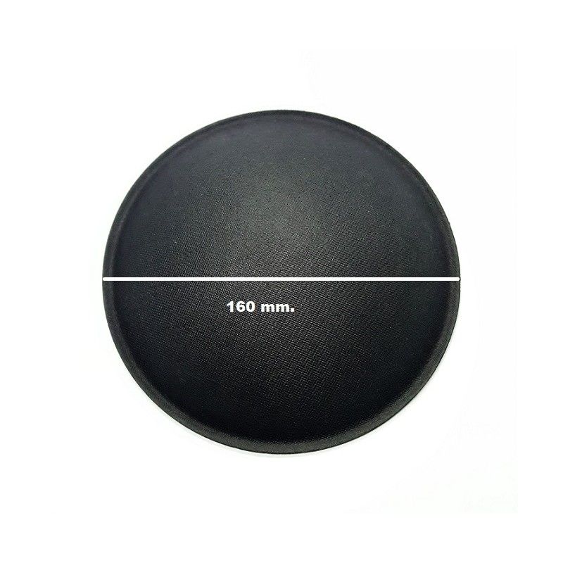 Cupola parapolvere 160 mm. copripolvere di ricambio per woofer altoparlante