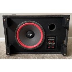 Cerwin Vega SW12 SW12B Sospensione di ricambio per sub in foam rosso bordo SW-12 SW-12B