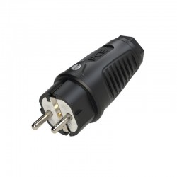Spina Schuko professionale in gomma hifi 16A made in Austria Teleprodotti 1 - Teleprodotti 