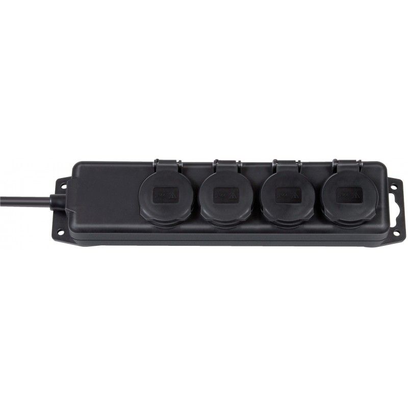 Brennenstuhl Ciabatta elettrica multipresa 4 posti da esterno IP44 2m.