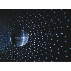 Mirrorball sfera poliedrieca 40 cm. palla a specchi effetto luce