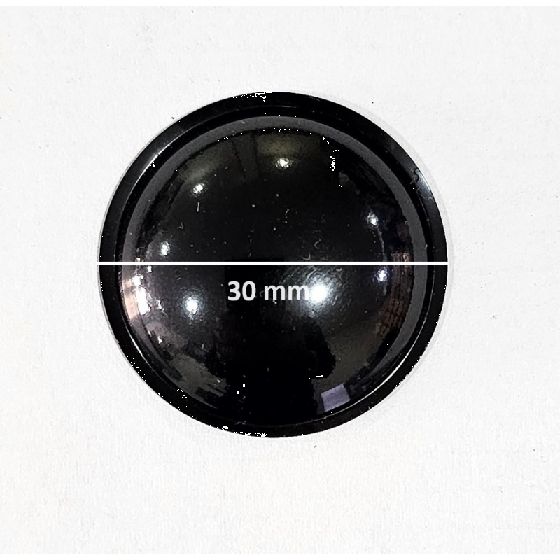 Cupola parapolvere 30 mm. plastica ABS copripolvere per woofer altoparlante