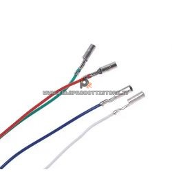 Kit cablaggio testina per giradischi 60 mm. cavi per shell