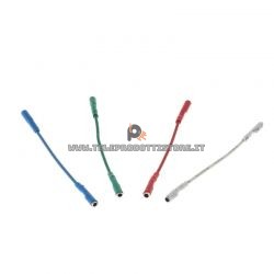 Kit cablaggio testina per giradischi 45 mm. cavi per shell Headshell