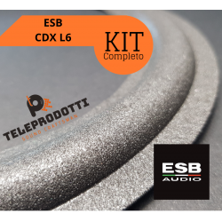 ESB CDX L6 KIT Sospensioni di riparazione per woofer e midrange in foam bordo e colla CDX-L6