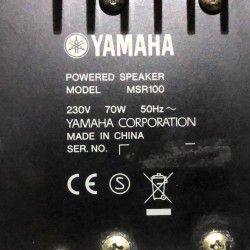 YAMAHA MSR100 Sospensione di ricambio per woofer in gomma bordo MSR-100 MSR 100