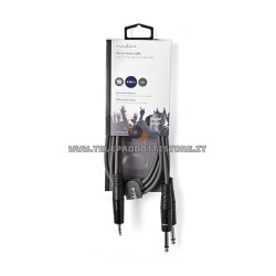 Cavo ad Y sdoppiatore Jack 3,5 su doppio jack 6,3 5 metri collegamento PC mixer