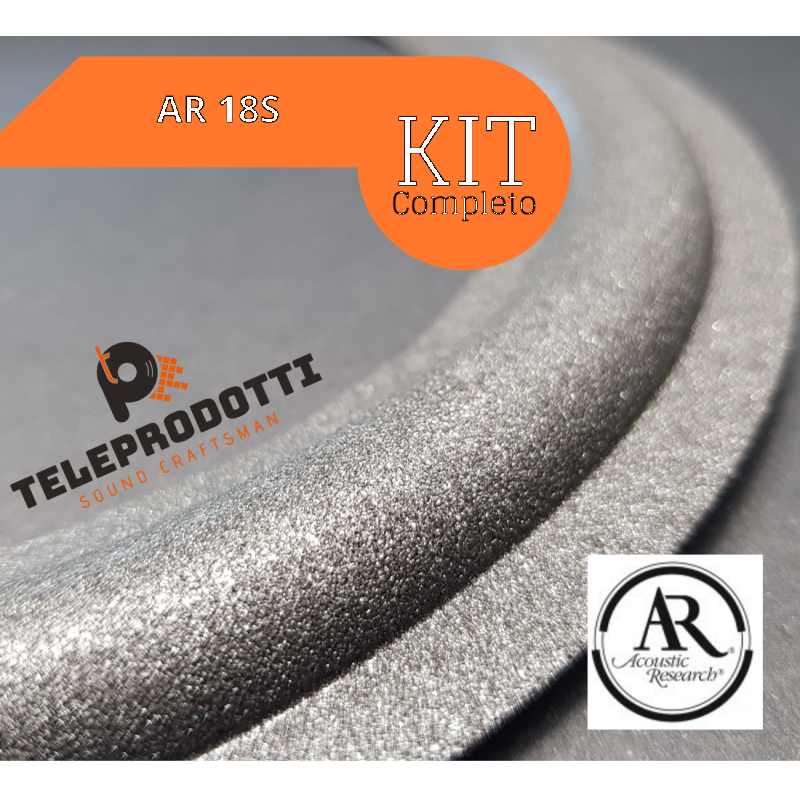 AR 18S KIT Sospensioni di riparazione per woofer in foam bordo colla Acoustic Research AR18S