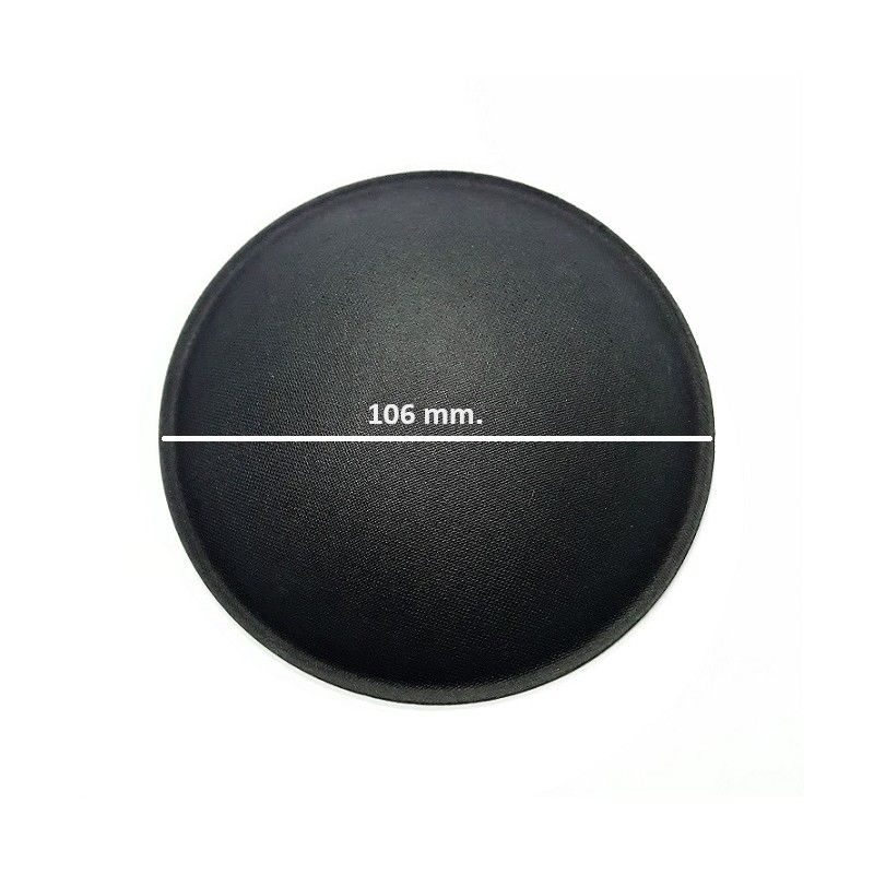 Cupola parapolvere 106 mm. copripolvere di ricambio per woofer altoparlante