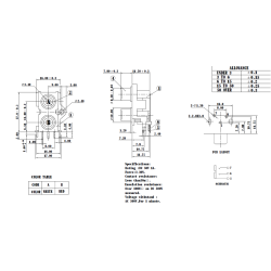 Connettore RCA da circuito stampato basetta PCB presa isolato dorato