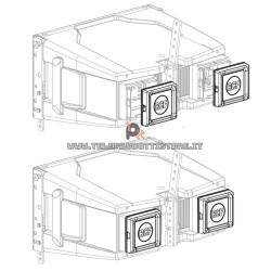 RCF RP 1X HDL 30 Rain protection Protezione pioggia modulo per HDL 30 HDL-30