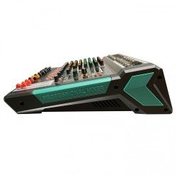 ZZMX8RBT Zzipp Mixer 8 canali con lettore mp3 bluethoot e bluethoot