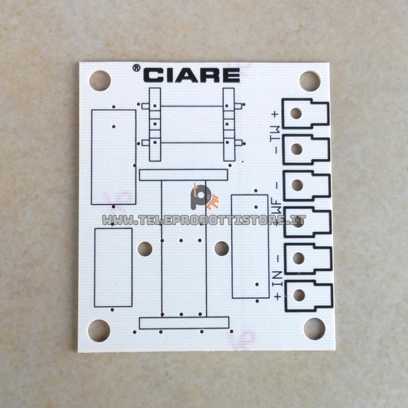 YCS002 Ciare Circuito stampato 2 vie PCB per crossover filtri YCS 002 YCS-002