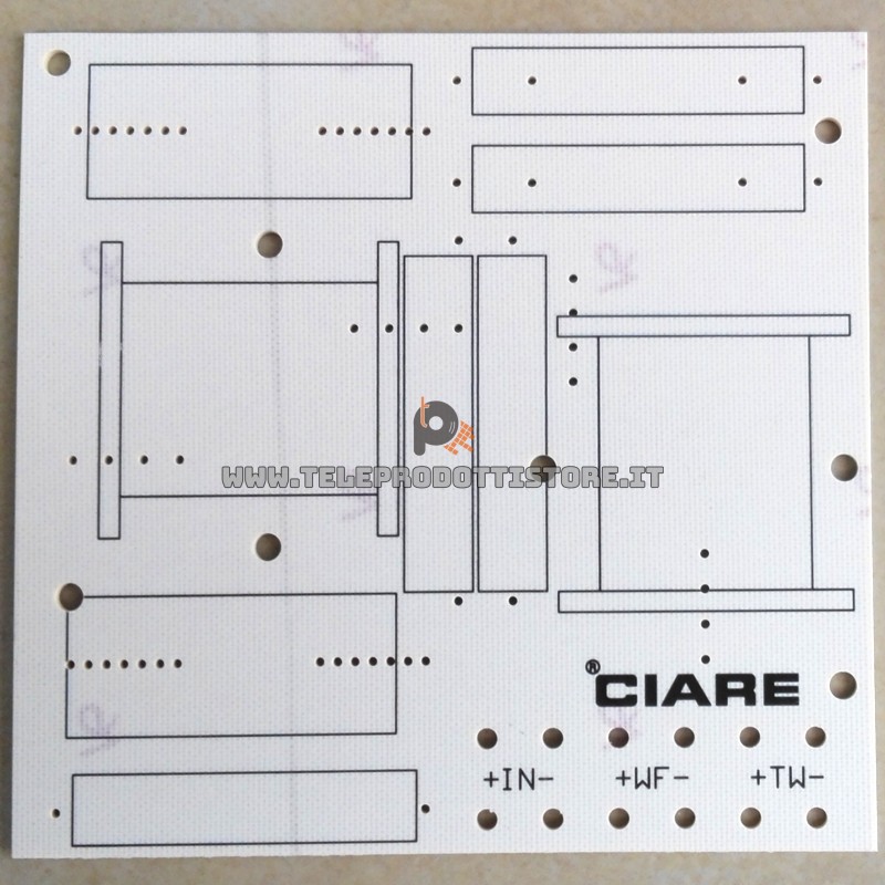 YCS001 Ciare Circuito stampato 2 vie PCB per crossover filtri YCS 001 YCS-001
