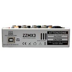 ZZMX3 Zzipp Mixer compatto 3 canali con alimentazione usb