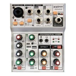 ZZMX3 Zzipp Mixer compatto 3 canali con alimentazione usb