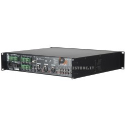 Zzipp ZZONE350PA Amplificatore mixer 100V 350w lettore usb/bt/fm/DAB a 6 zone