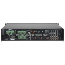 Zzipp ZZONE350PA Amplificatore mixer 100V 350w lettore usb/bt/fm/DAB a 6 zone