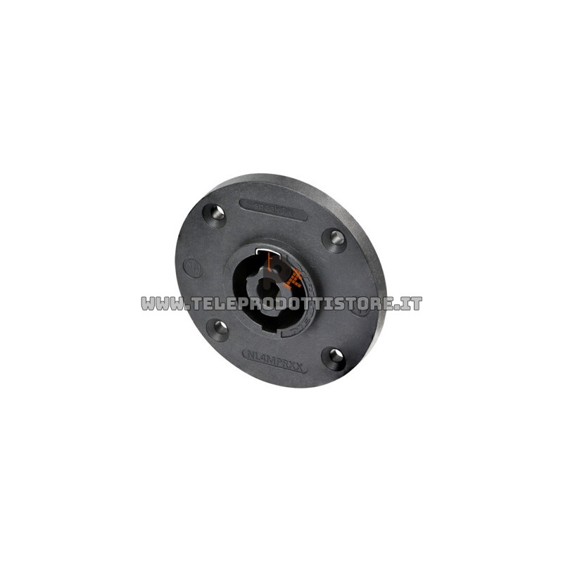 Neutrik NL4MPRXX Presa speakon 4 poli tonda da pannello connettore