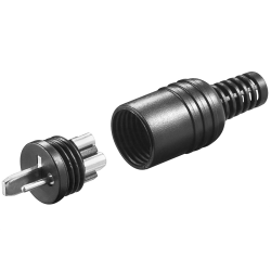 Connettore DIN punto e linea per altoparlanti spinotto maschio volante speaker