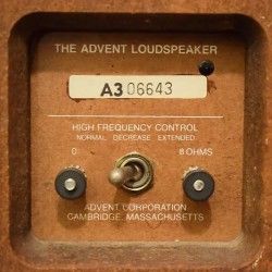 Advent Model A3 Sospensione di ricambio per woofer in foam bordo Advent model A 3